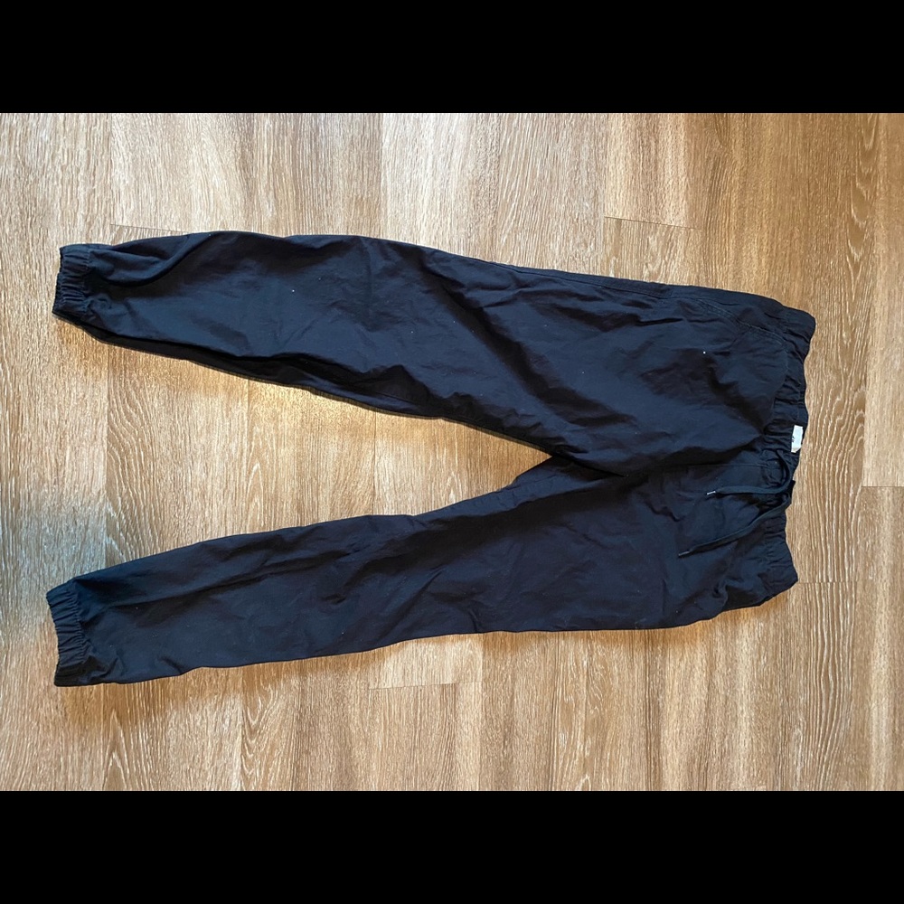 Black H&M Joggers. Medium